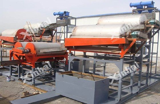 permanent magnetic drum magnetic separator